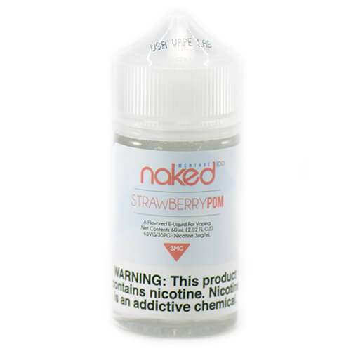 Naked 100 - Strawberry POM - Kure Vapes