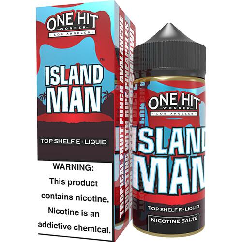 One Hit Wonder E-Liquid, Island Man, 100mL - Kure Vapes