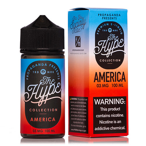 Propaganda E-Liquid Tobacco-Free Hype Collection - America