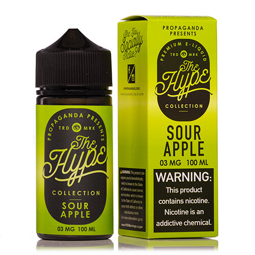 The Hype Synth - Sour Apple - Kure Vapes