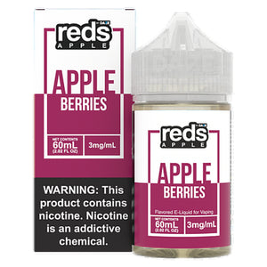 Reds Apple Juice Salt Synthetic - Berries - Kure Vapes