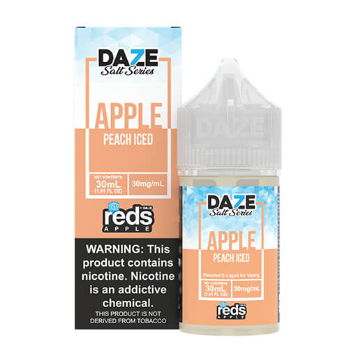 Reds Apple Juice Salt Synthetic - Peach Iced - Kure Vapes