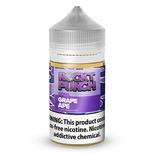 Rockt Punch E-Juice Tobacco-Free Nicotine - Grape Ape - 60ml - Kure Vapes