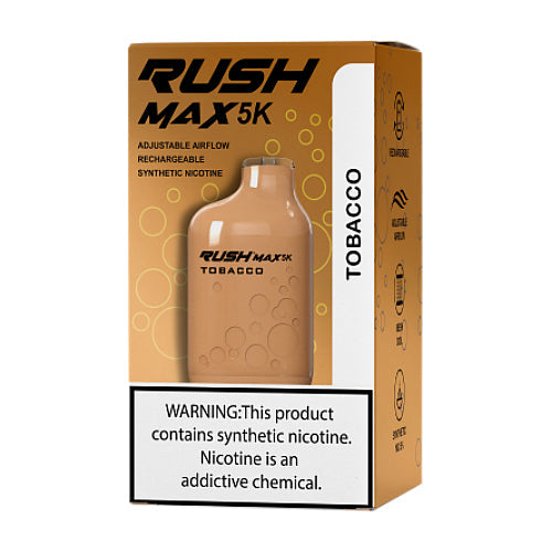 Rush Max 5K - Disposable Vape Device - Tobacco