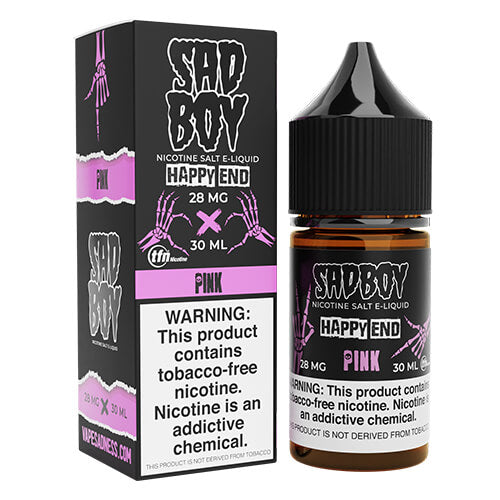 Sadboy Tobacco-Free Salts Happy End Line Pink | Kure Vapes
