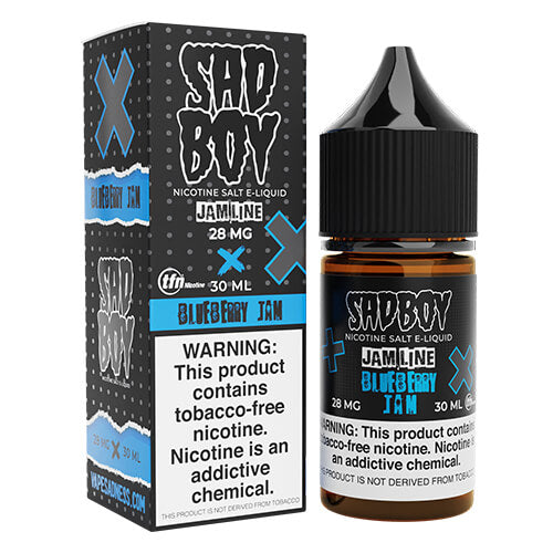 Sadboy Tobacco-Free Salts Jam Line Blueberry Jam | Kure Vapes