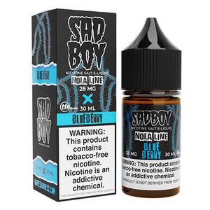 Sadboy Tobacco-Free Salts Nola Line Blueberry | Kure Vapes