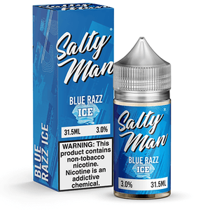 Salty Man NTN Salt - Bluerazz Ice - Kure Vapes