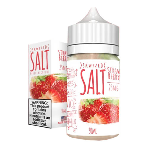 Skwezed eJuice SALTS - Strawberry Vape Juice 25mg