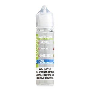 Smoozie Synthetic E-Liquid - Awesome Apple Sour ICE
