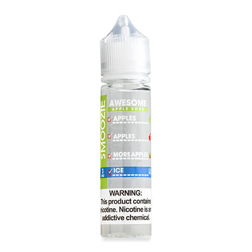 Smoozie Synthetic E-Liquid - Awesome Apple Sour ICE