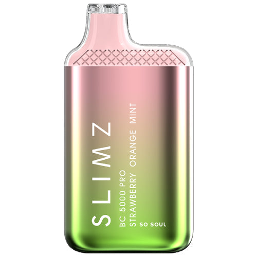 So Soul Slimz BC5000 - Disposable Vape Device - Strawberry Orange Mint