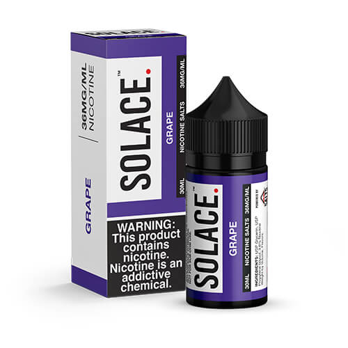 Solace Salts eJuice - Grape Vape Juice 36mg