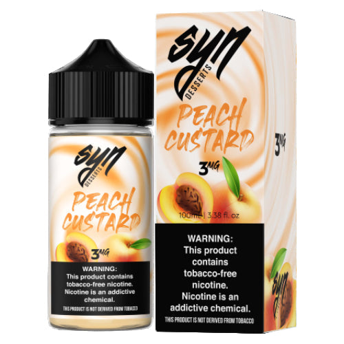 Syn E-Liquids - Peach Custard