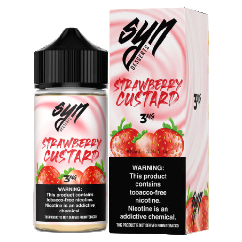Syn E-Liquids - Strawberry Custard