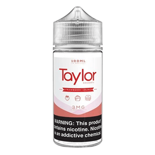 Taylor eLiquid Desserts - Strawberry Crunch Vape Juice 0mg