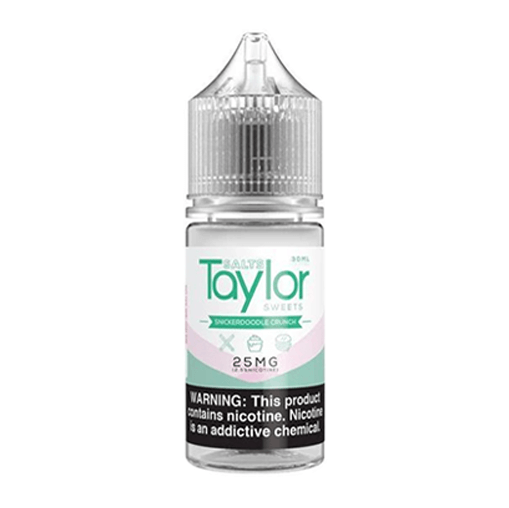 Taylor eLiquid SALTS - Snickerdoodle Crunch Vape Juice 25mg