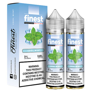 The Finest E-Liquid Synthetic - Cool Mint - 2x60ml