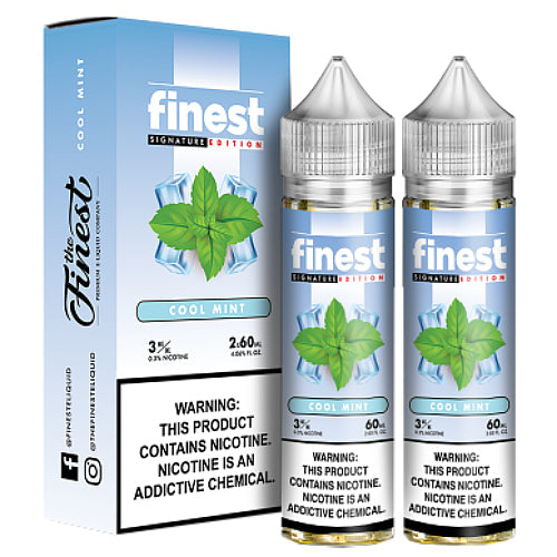 The Finest E-Liquid Synthetic - Cool Mint - 2x60ml