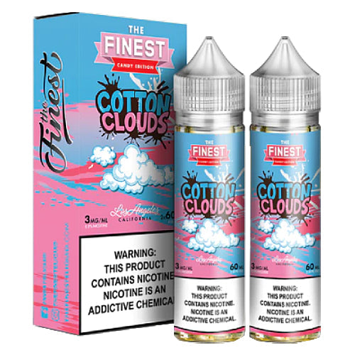 The Finest E-Liquid Synthetic - Cotton Clouds - 2x60ml