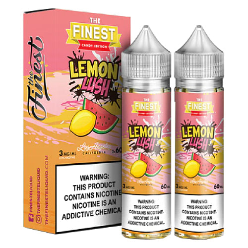 The Finest E-Liquid Synthetic - Lemon Lush - 2x60ml