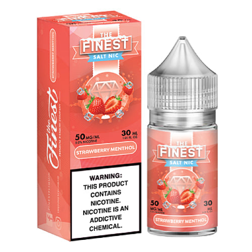 The Finest E-Liquid Synthetic SALTS - Strawberry Menthol - 30ml