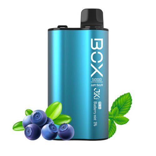 Air Box 5K Blueberry Mint Disposable Vape Pen - eJuice.Deals