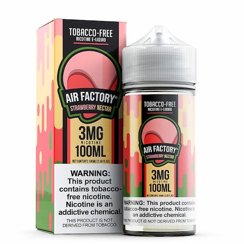 Air Factory Synthetic - Strawberry Nectar - Box Bottle 100ml | Kure Vapes