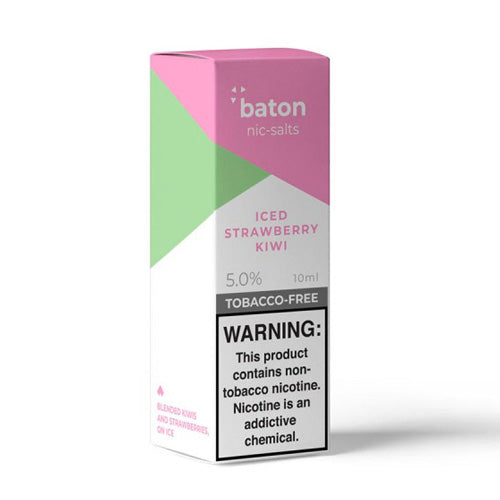Baton Salts NTN - Iced Strawberry Kiwi - Kure Vapes