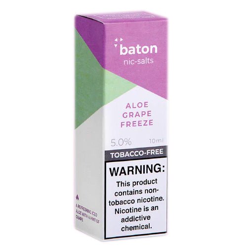 Baton Salts NTN Aloe Grape Freeze Disposable Vape Pen - eJuice.Deals