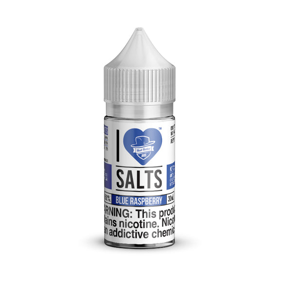 I Love Salts, Blue Raspberry, 30ml - Kure Vapes