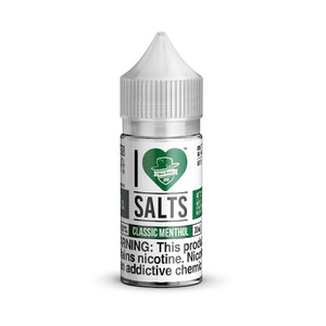 I Love Salts, Classic Menthol, 30ml - Kure Vapes