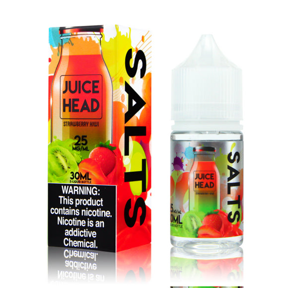 Juice Head Salts, Strawberry Kiwi - Kure Vapes