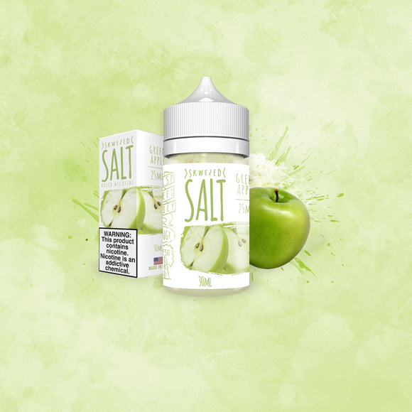 Skwezed Salt, Green Apple - Kure Vapes