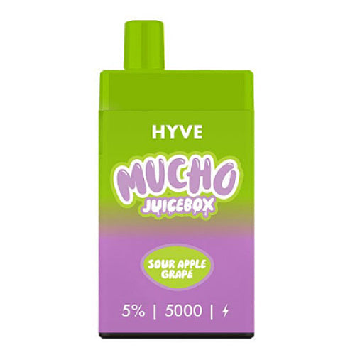 HYVE Mucho 5K Disposable - Sour Apple Grape | Kure