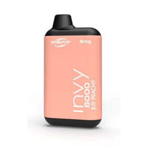 Invy 6000 Jus' Peachy Disposable - Kure Vapes
