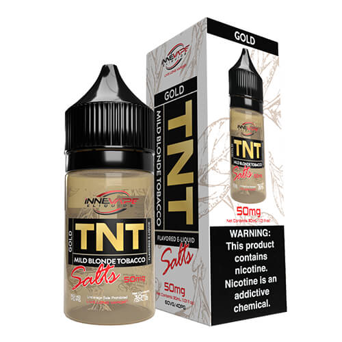 Innevape eLiquids Tobacco-Free salts - TNT Gold | Kure Vapes