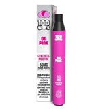 Keep it 100 Bars Synthetic Disposable Vape OG Pink | KureVapes