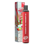 Monster Bars 3500 Disposable, 7ml, 50mg, Frozen Strawberry Kiwi Pomegranate Ice - Kure Vapes