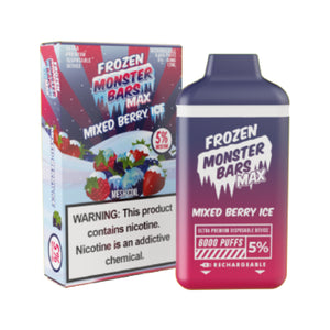 Monster Bars MAX 6000 Mixed Berry Ice | Kure Vapes