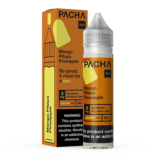 Pacha SYN Tobacco-Free Mango Pitaya Pineapple | Kure Vapes