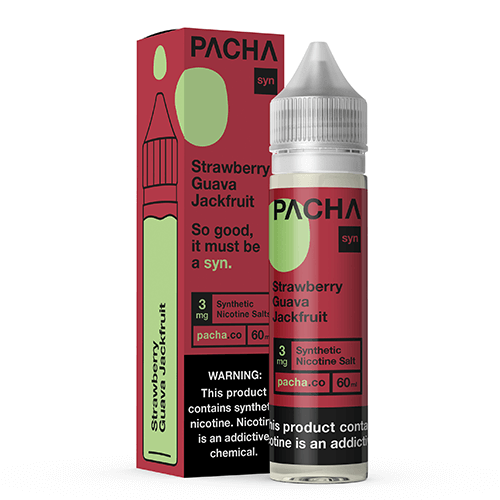 Pacha SYN Tobacco-Free Strawberry Guava Jackfruit | Kure Vapes