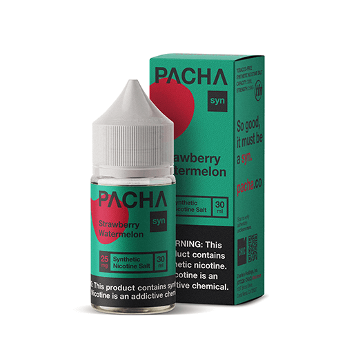 Pacha SYN Tobacco-Free Salts Strawberry Watermelon | Kure Vapes