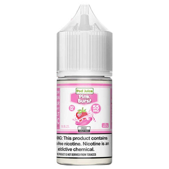 Pod Juice Tobacco-Free Salts - Pink Burst - Kure Vapes