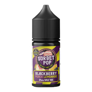 Sorbet Pop Salts Blackberry Peach Lemonade | Kure Vapes