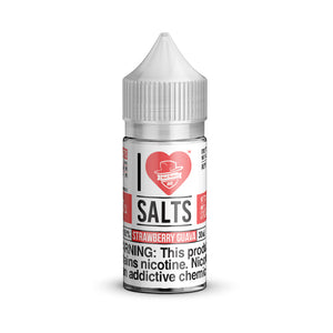 I Love Salts, Strawberry Guava, 30ml - Kure Vapes
