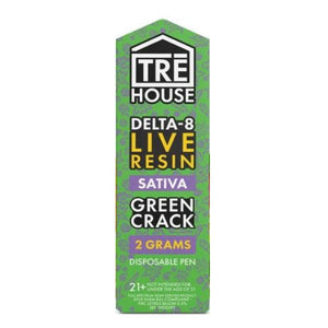 TRE House - D8:D9:D10 Disposable - Green Crack - 2 Grams