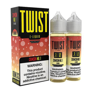 Twist E-Liquids - Crimson No 1 - 2x60ml Bottles Box | Kure Vapes