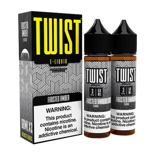 Twist E-Liquids - Frosted Amber - 2x60ml Bottles Box | Kure Vapes