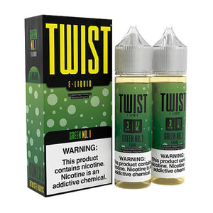 Twist E-Liquids - Green No 1 - 2x60ml Bottles Box | Kure Vapes